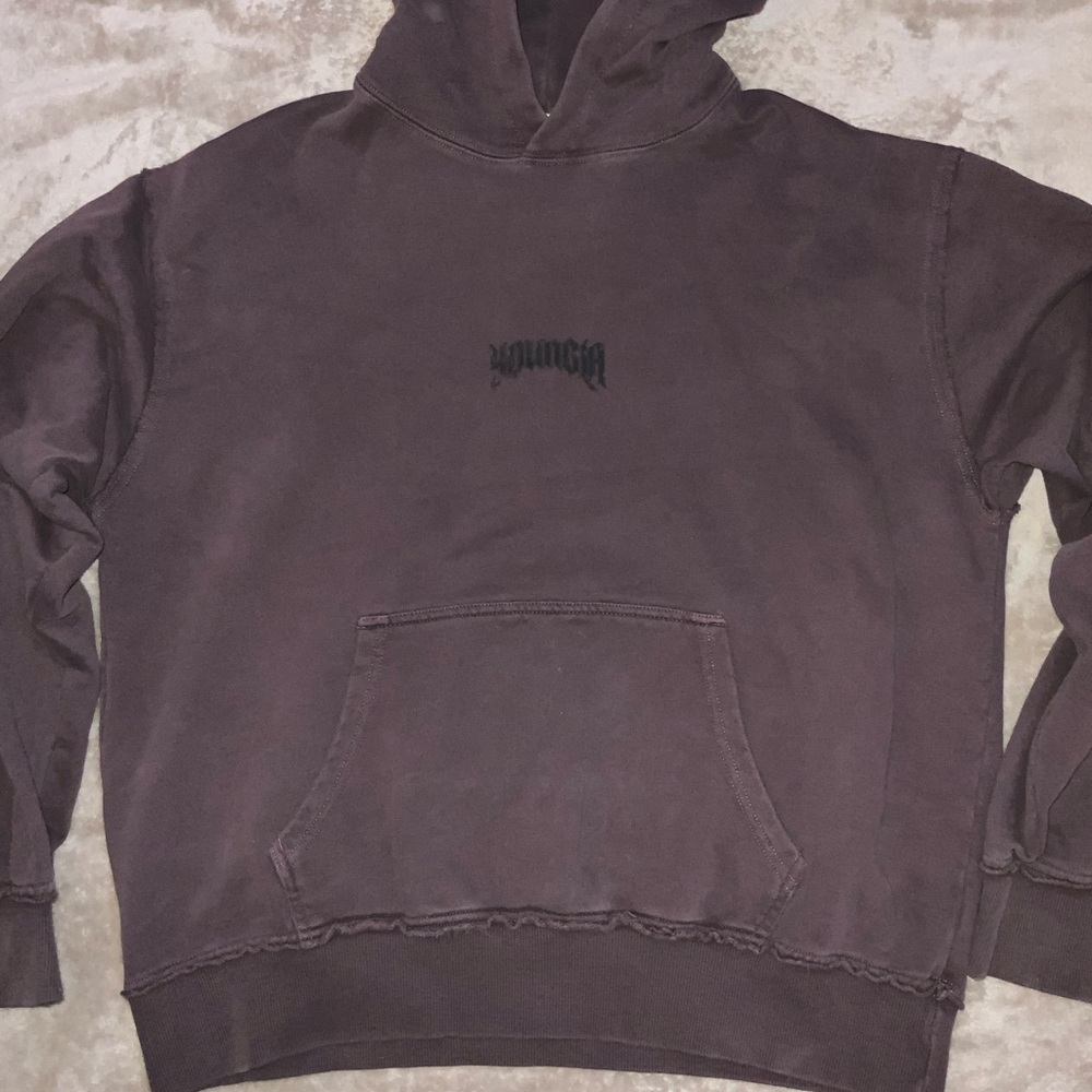 YoungLA Dark Brown Hoodie Sweater